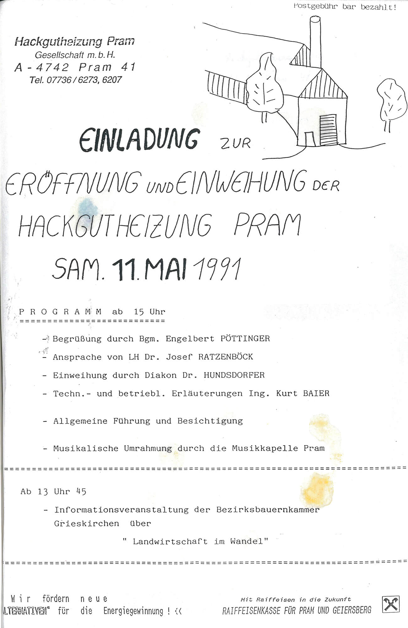 einladung-eroeffnung-hackgutheizung-pram-1991